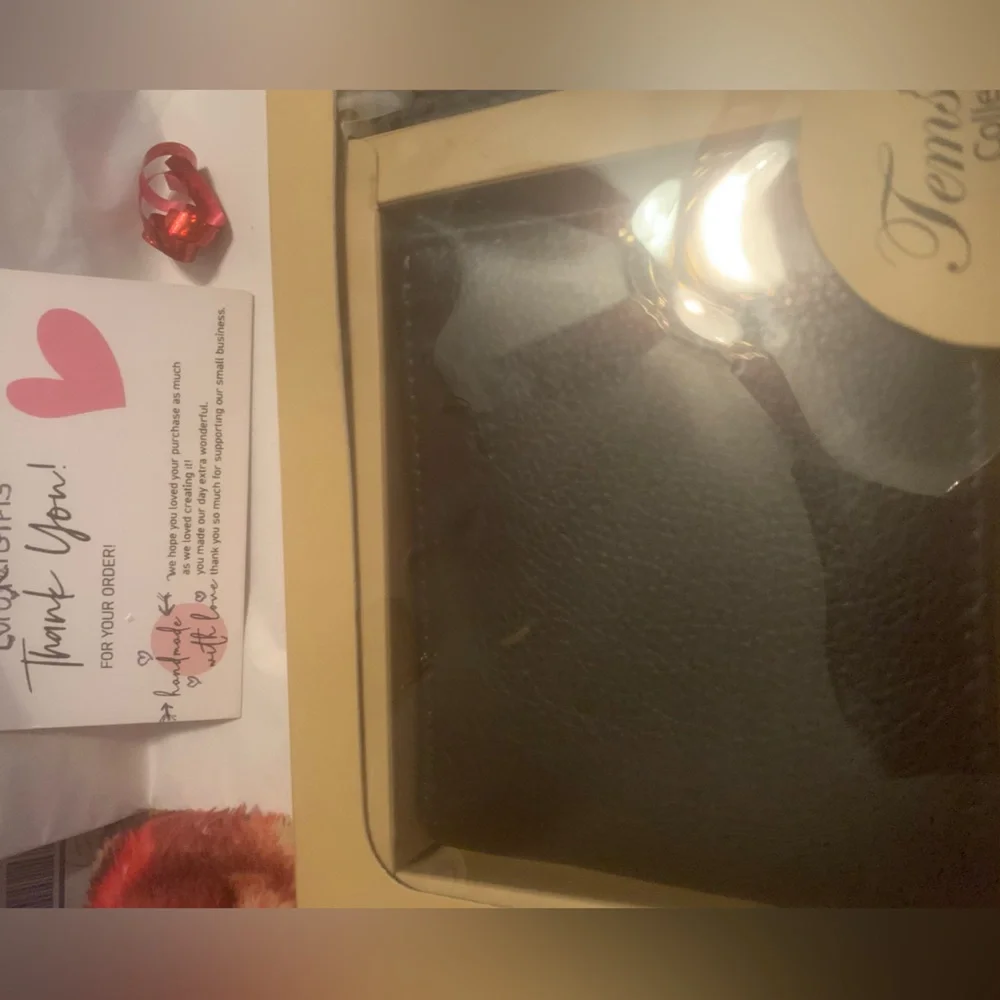 Tems Black Men's Wallet New in original package NWT In Box